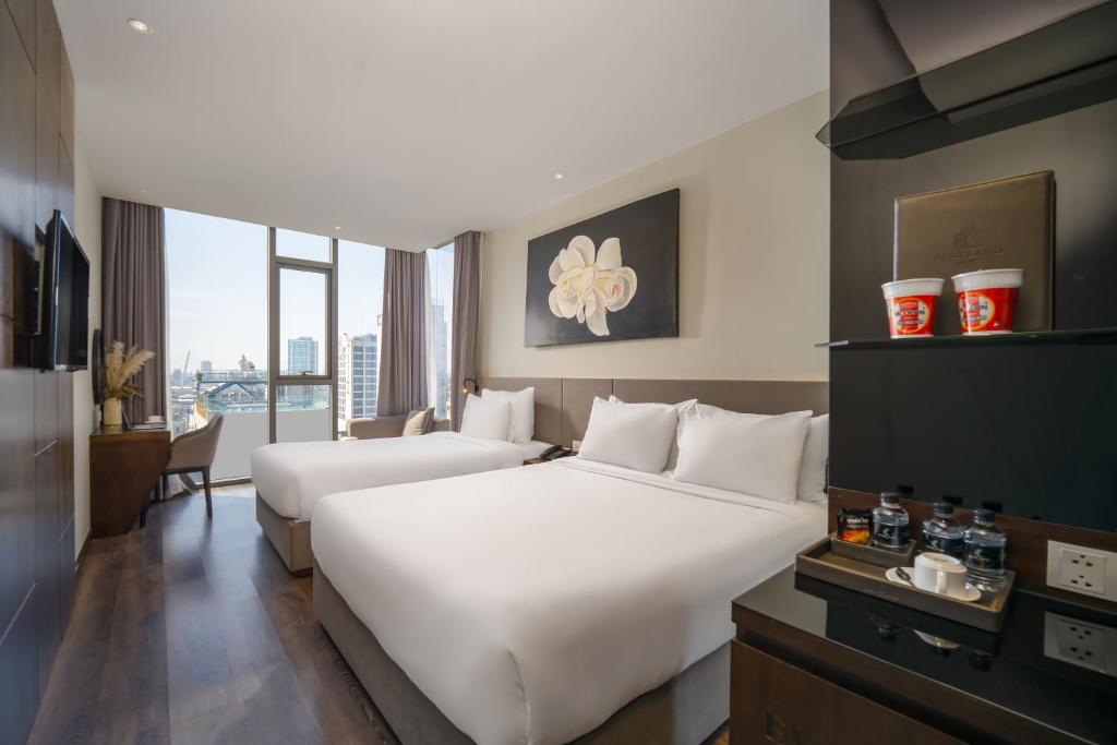 Phòng Triple dành cho 3 người đầy đủ tiện nghi
