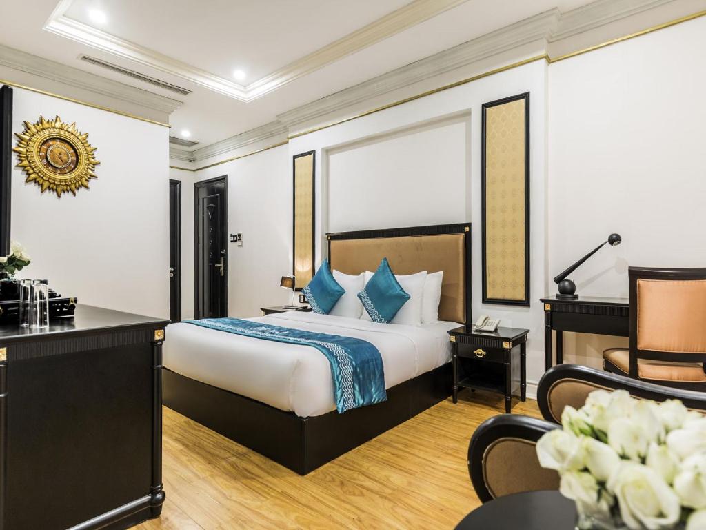 Phòng suite thiết kế theo lối Indochine cuốn hút
